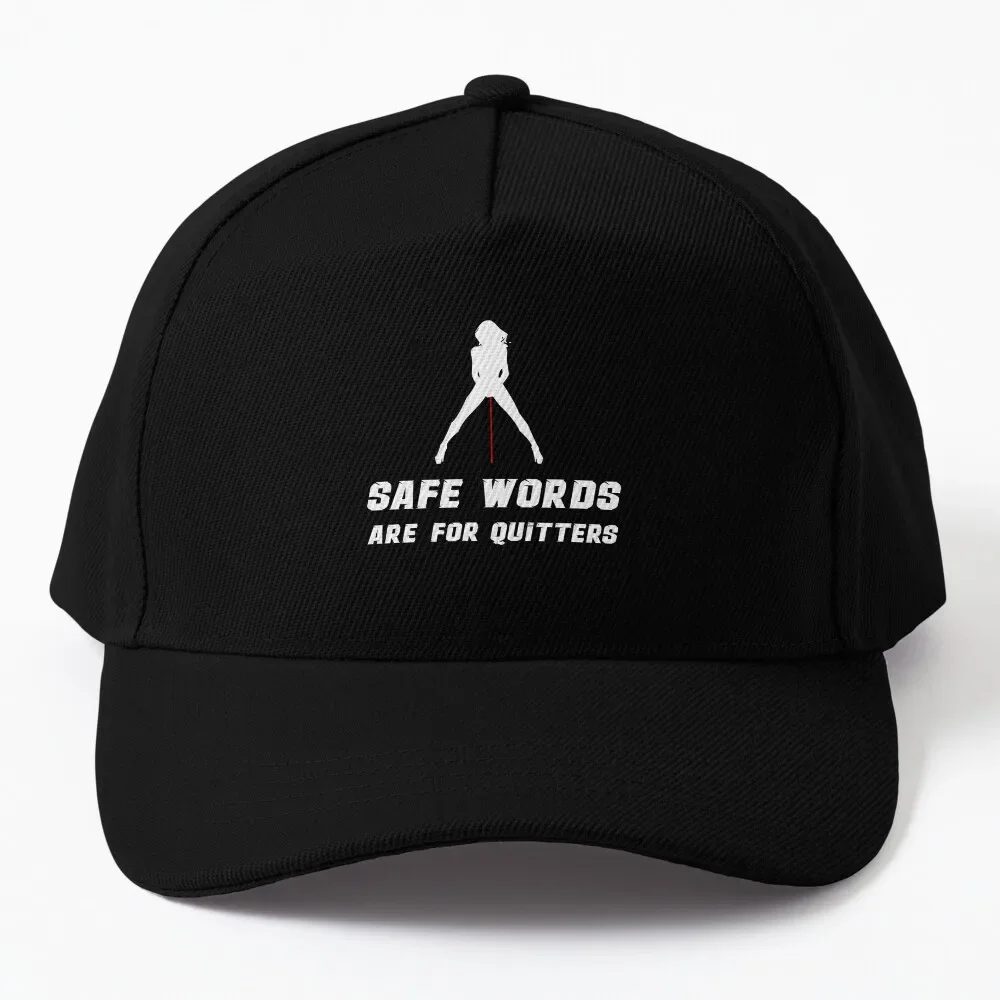 Safe Words Are For Quitters Baseball Cap New In Hat Hats Baseball Cap Mens Cap Women'S
Safe Words Are For Quitters Baseball Cap New In Hat Hats Baseball Cap Mens Cap Women'S