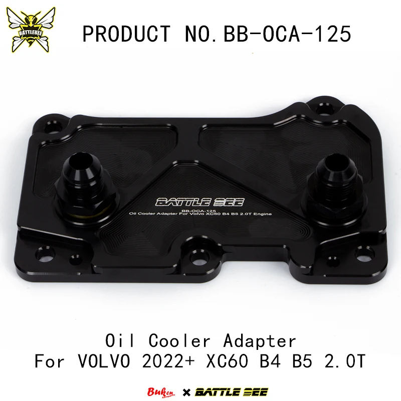 BATTLEBEE Racing Car Engine Oil Cooler Adapter For VOLVO 2022+ XC60 XC90 S60 S90 V60 V90 B3 B4 B5 2.0T BB-OCA-125
BATTLEBEE Racing Car Engine Oil Cooler Adapter For VOLVO 2022+ XC60 XC90 S60 S90 V60 V90 B3 B4 B5 2.0T BB-OCA-125