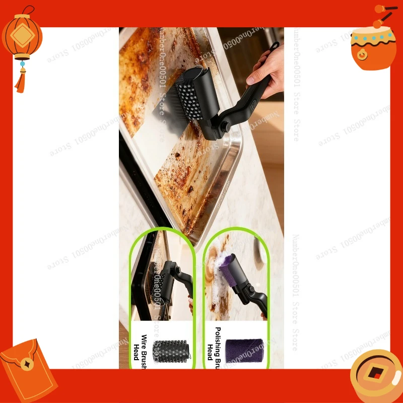 Новая электрическая щетка для чистки гриля, мощное средство для удаления жирных пятен, устойчивое к высоким температурам
Новая электрическая щетка для чистки гриля, мощное средство для удаления жирных пятен, устойчивое к высоким температурам