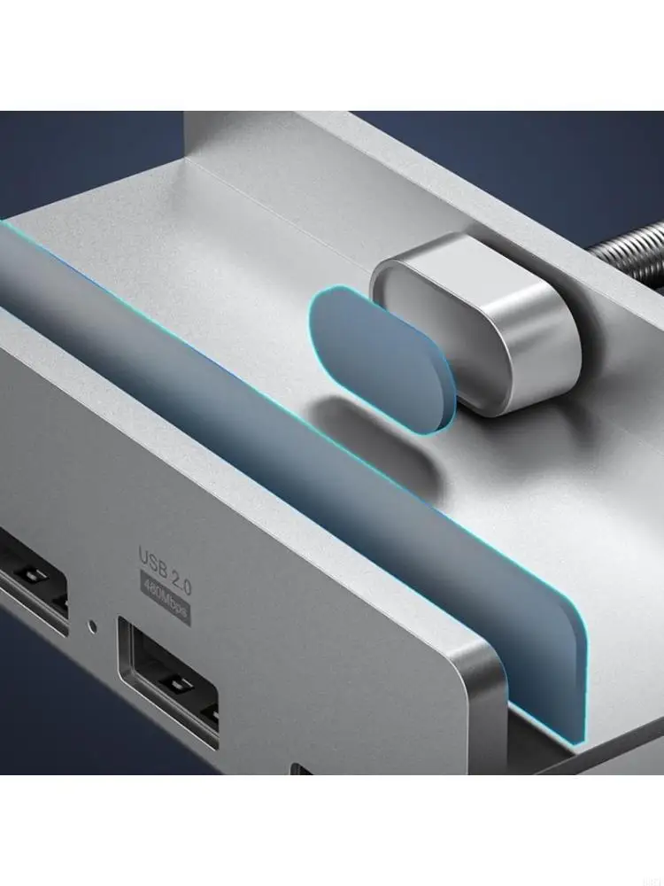 USB Hub Fastener Type With 3 USB Port And Type C Port 10Gbps Fast Data Transfer For Laptop Desktop Tablets 83CF
USB Hub Fastener Type With 3 USB Port And Type C Port 10Gbps Fast Data Transfer For Laptop Desktop Tablets 83CF