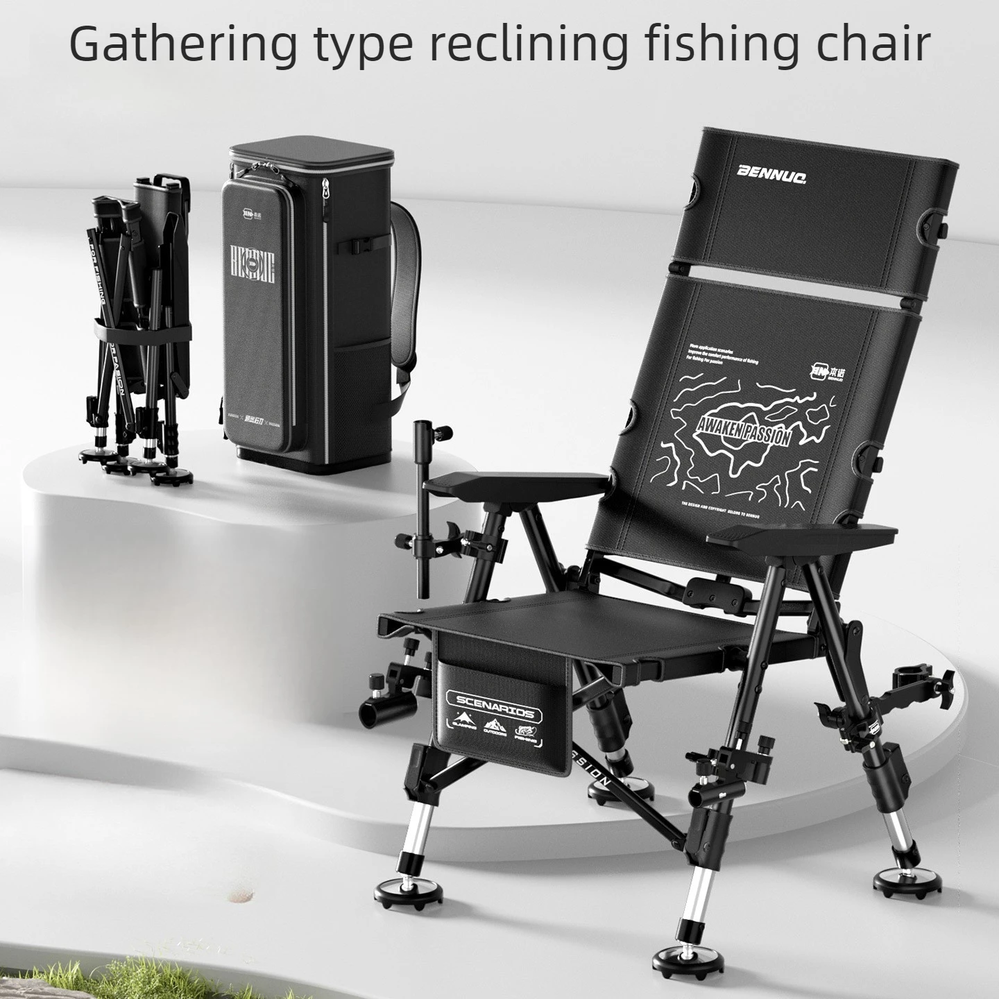 Heavy Duty Fishing Chair for Adults, Anti-Sagging Foldable Chair, Portable All-Terrain Camping Chair for River Lake Bank Fishing
Heavy Duty Fishing Chair for Adults, Anti-Sagging Foldable Chair, Portable All-Terrain Camping Chair for River Lake Bank Fishing