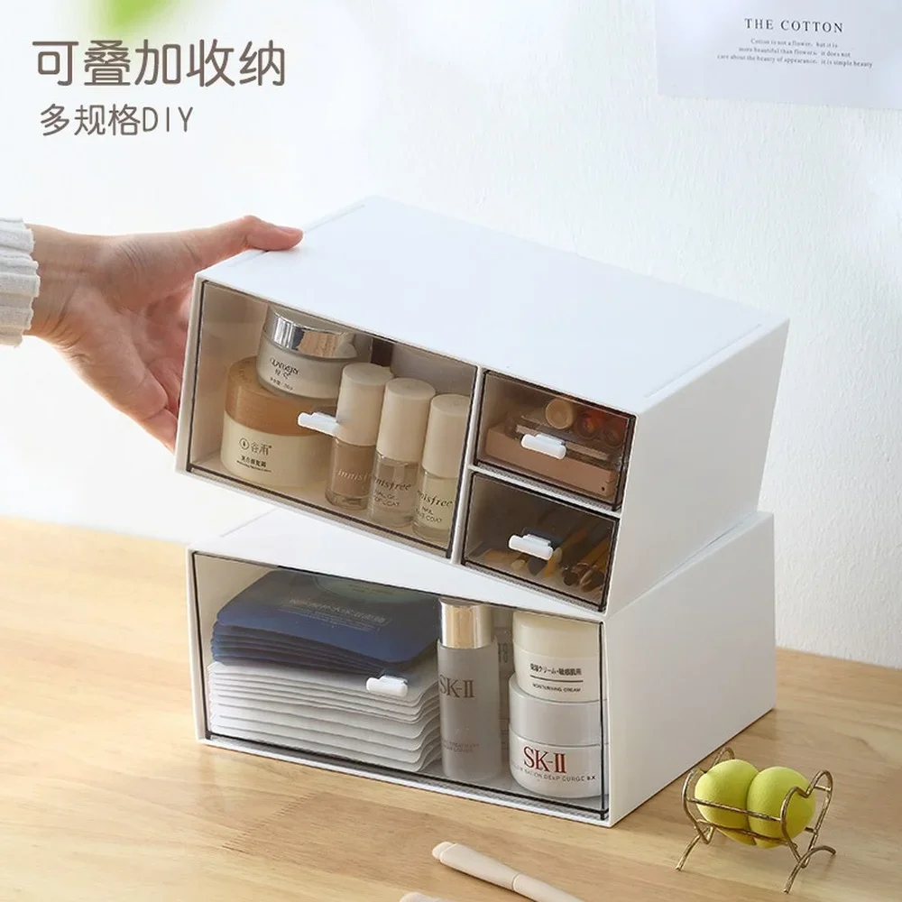 Desktop storage box transparent drawer cosmetic rack station office finishing box dormitory storage box office storage box
Desktop storage box transparent drawer cosmetic rack station office finishing box dormitory storage box office storage box
