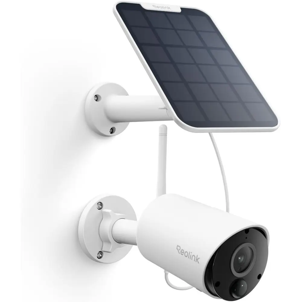 Outdoor 5MP Security Camera with Night Vision, Smart Detection, Local Storage, Home Hub Compatible