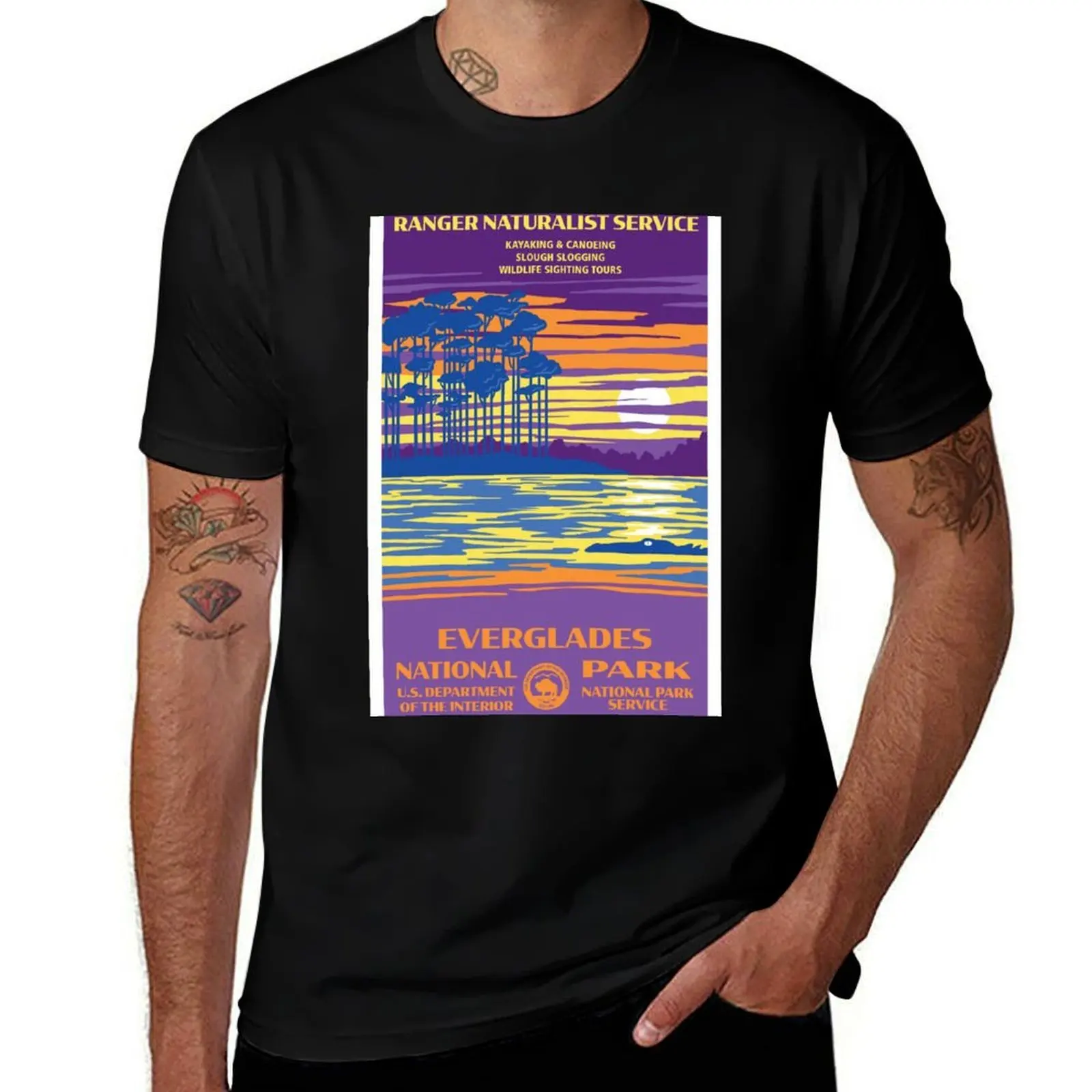 Everglades WPA style T-Shirt cheap stuff graphic shirts tees essential t shirt sweat shirts, men
Everglades WPA style T-Shirt cheap stuff graphic shirts tees essential t shirt sweat shirts, men