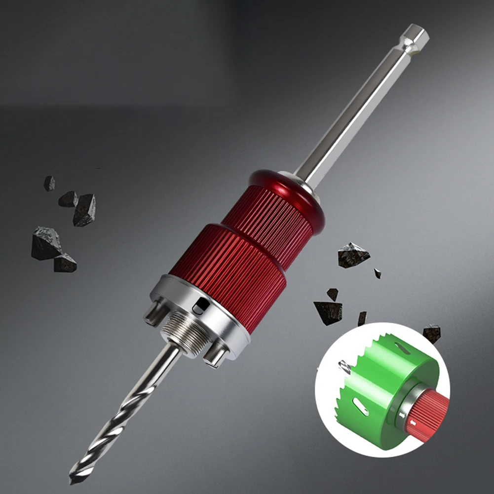 Quick Release Woodworking Hole Opener Extension Rod Self Locking Design 10mm Shank for Hand and Cordless Drills
Quick Release Woodworking Hole Opener Extension Rod Self Locking Design 10mm Shank for Hand and Cordless Drills