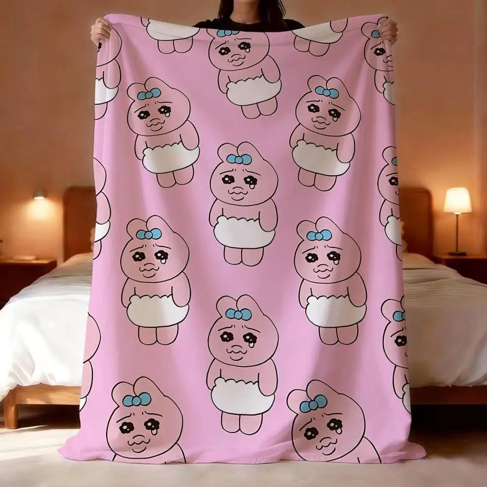 Opanchu Usagi Throw Lightweight 240g Flannel Blanket Soft Skin-friendly for Summer Cooling
Opanchu Usagi Throw Lightweight 240g Flannel Blanket Soft Skin-friendly for Summer Cooling