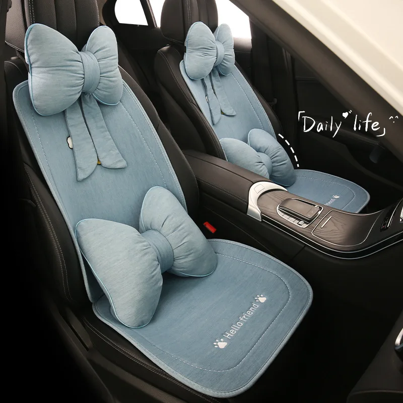 Universal Car Seat Cover Breathable Pad Mat For Auto Chair Cushion Car Front Seat Cover Four Seasons Anti Slip Mat
Universal Car Seat Cover Breathable Pad Mat For Auto Chair Cushion Car Front Seat Cover Four Seasons Anti Slip Mat