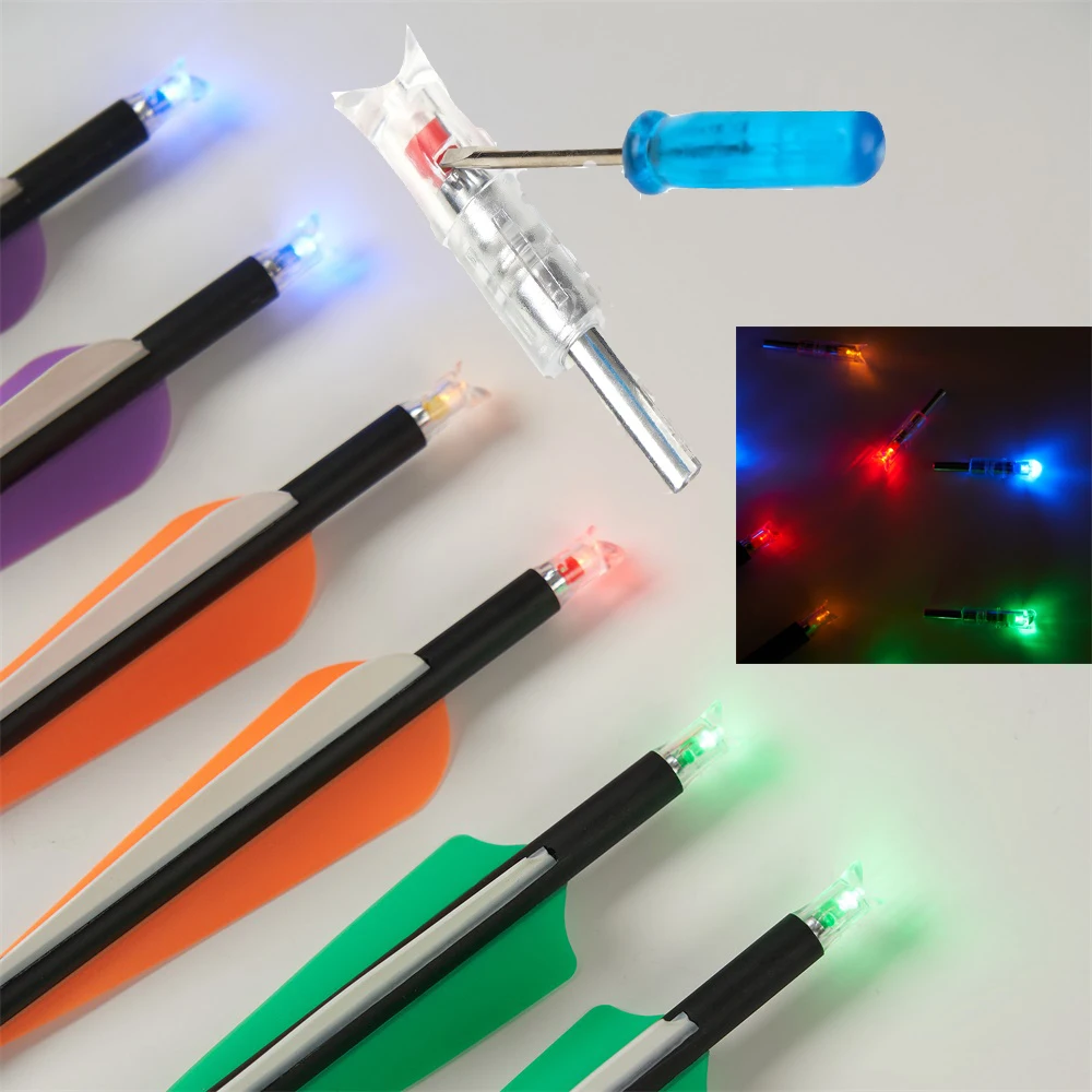 3PCS Archery LED Lighted Nocks for Crossbow Arrow Night Nock Tail Close Effortlessly Outdoor Hunting Shooting Accessories
3PCS Archery LED Lighted Nocks for Crossbow Arrow Night Nock Tail Close Effortlessly Outdoor Hunting Shooting Accessories