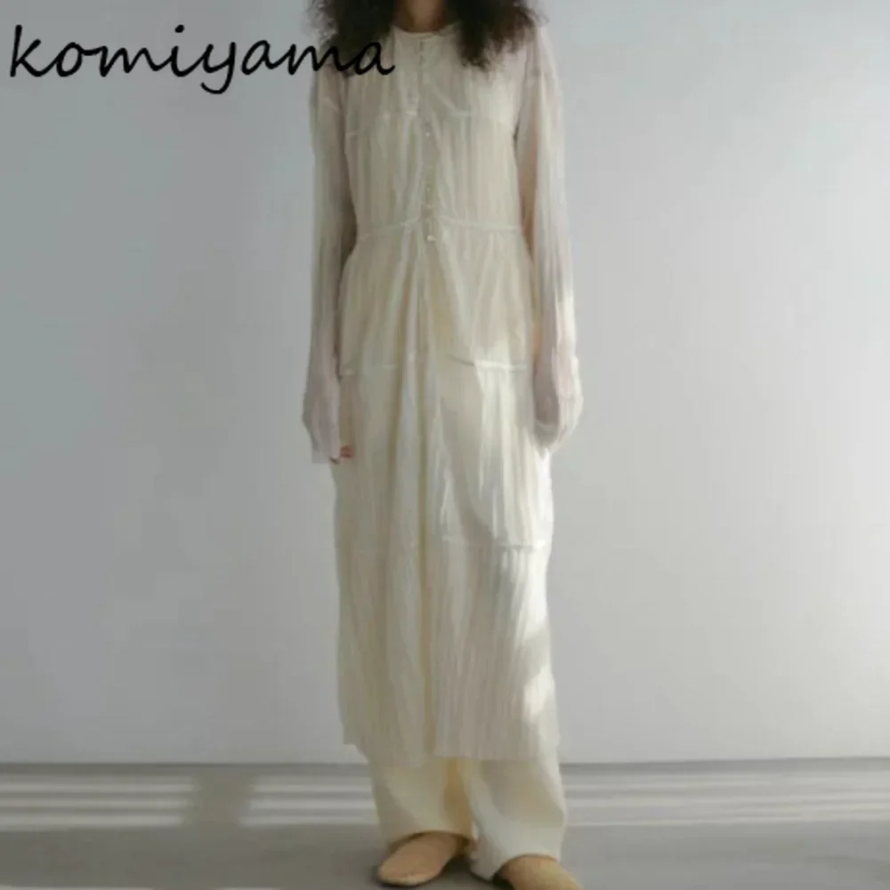 Туника на шнуровке, Vestidos, платье с круглым вырезом и длинными рукавами, дизайнерские платья на пуговицах, весна-осень, Ropa De Mujer, японское литературное платье
Туника на шнуровке, Vestidos, платье с круглым вырезом и длинными рукавами, дизайнерские платья на пуговицах, весна-осень, Ropa De Mujer, японское литературное платье