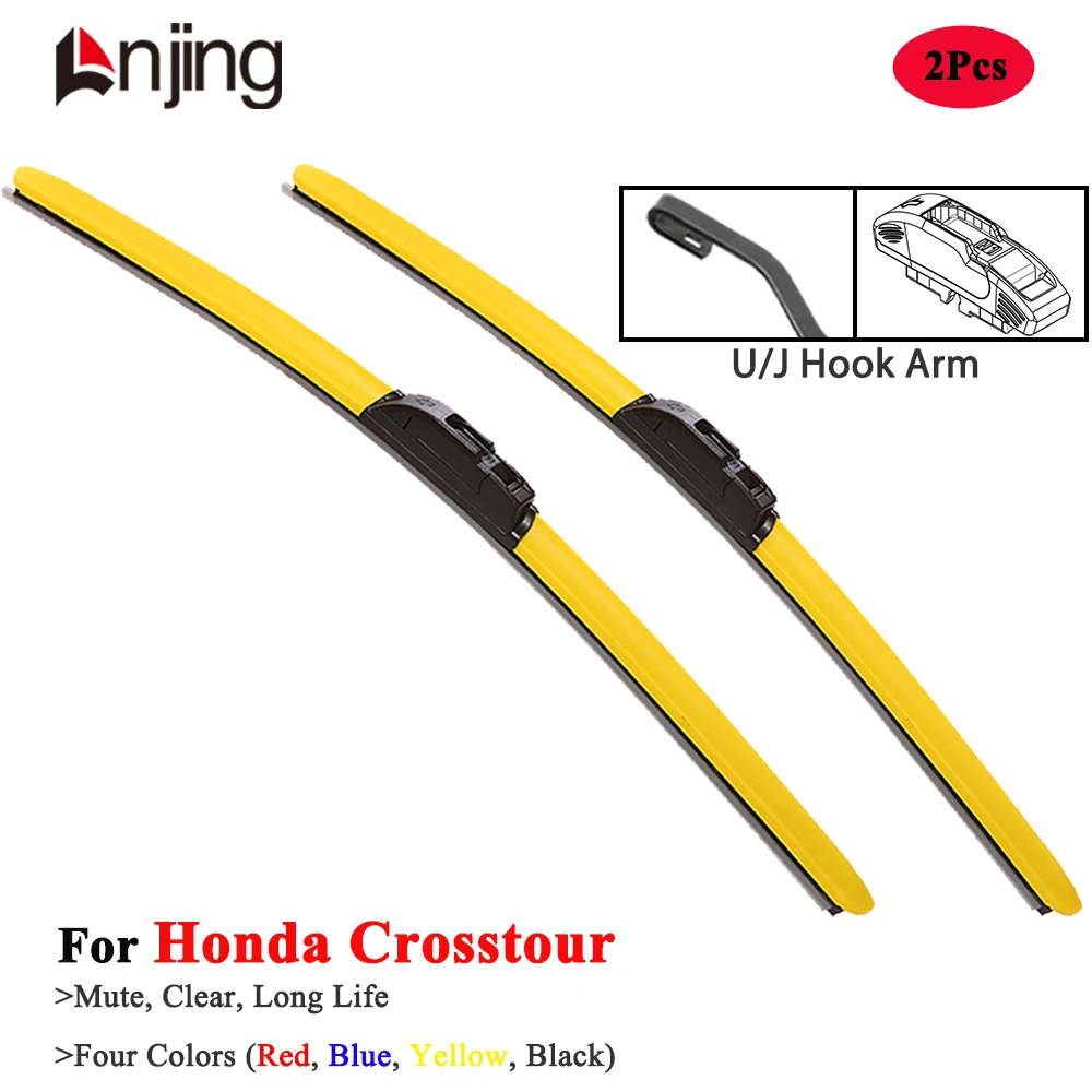 LNJING Colorful Wiper Blades For Honda Accord Crosstour SUV 2009 2010 2012 2013 2014 2015 Car Accessories Red Windshield Wipers
LNJING Colorful Wiper Blades For Honda Accord Crosstour SUV 2009 2010 2012 2013 2014 2015 Car Accessories Red Windshield Wipers