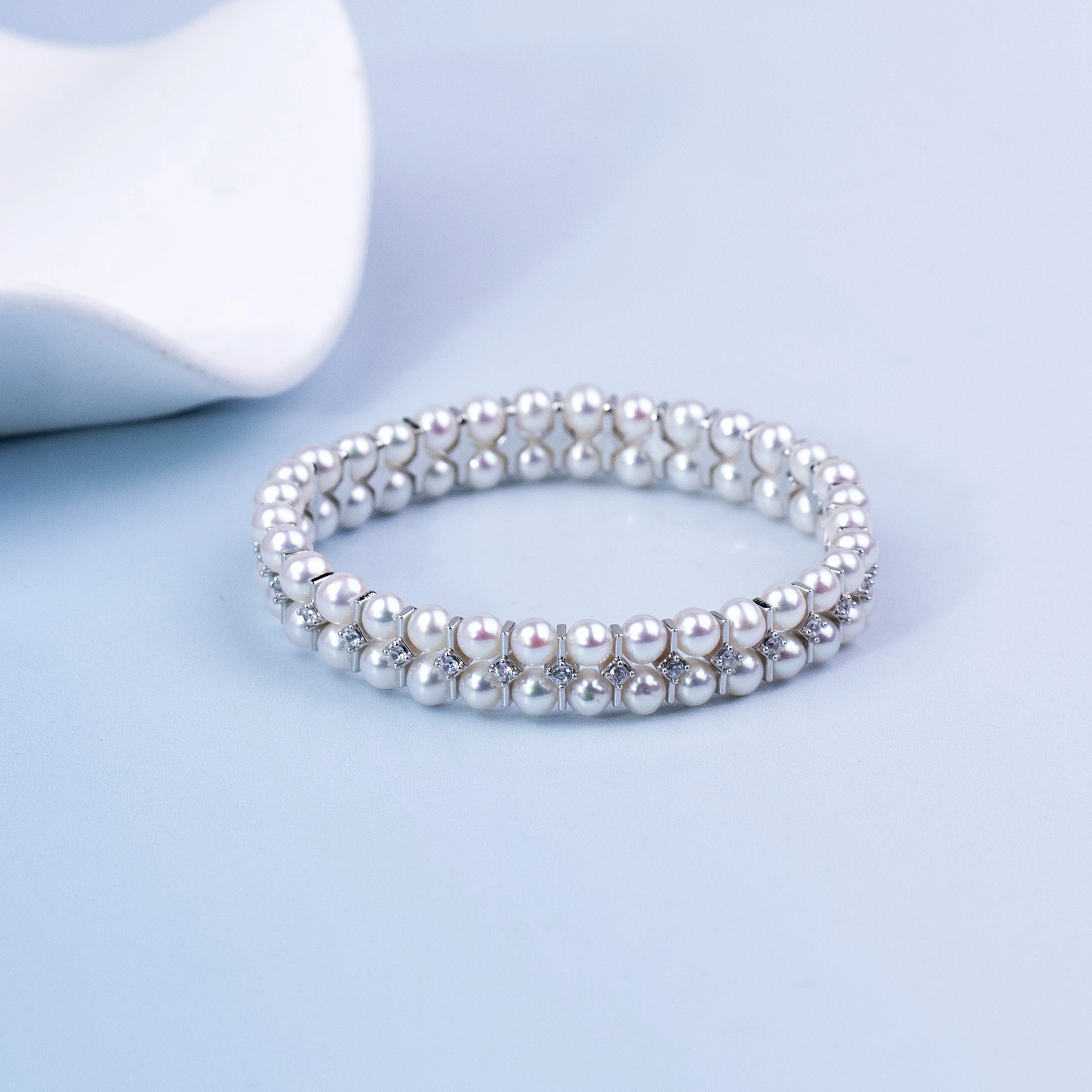 Gablily Premier Freshwater Pearl Bracelet (Elastic Cord Style) 4-5mm Fashionable and Versatile
Gablily Premier Freshwater Pearl Bracelet (Elastic Cord Style) 4-5mm Fashionable and Versatile