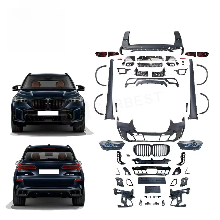 STLF Auto Parts X5 Body Kit Front&Rear Bmuper for BMWs G05 Upgrade to 2024 X5 LCI MT
STLF Auto Parts X5 Body Kit Front&Rear Bmuper for BMWs G05 Upgrade to 2024 X5 LCI MT
