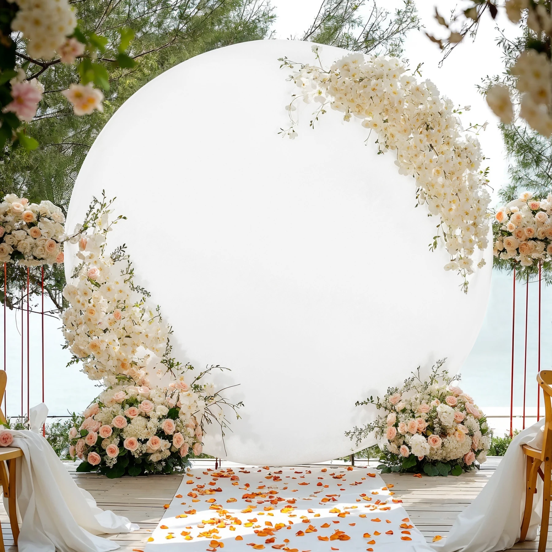 Portable Foldable Solid Color Spandex Arch Backdrop Cover Photography Props for Wedding Birthday Engagement Party Decorations
Portable Foldable Solid Color Spandex Arch Backdrop Cover Photography Props for Wedding Birthday Engagement Party Decorations