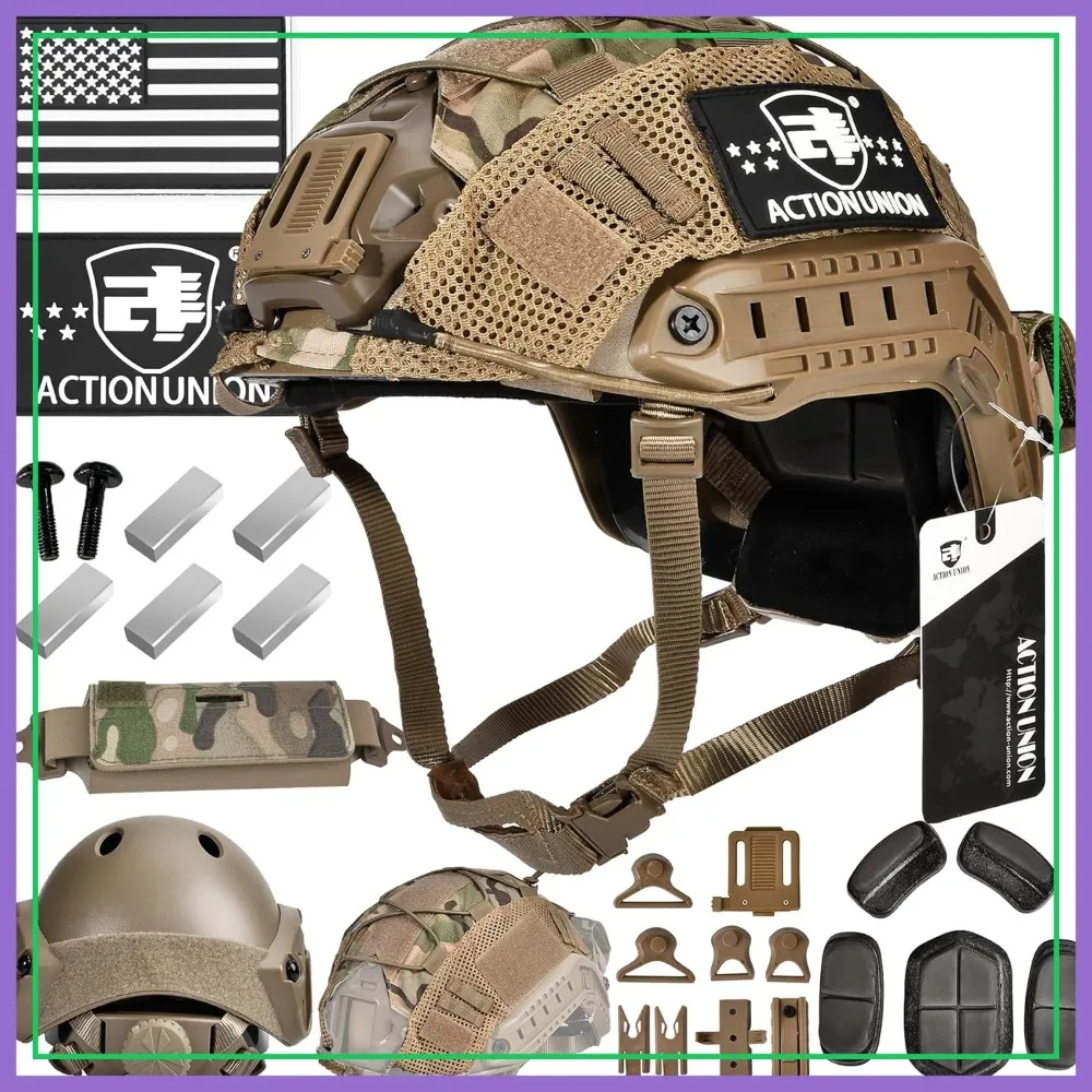 Tactical Paintball Helmet Set PJ Type for Airsoft, Paintball, and Outdoor Sports
Tactical Paintball Helmet Set PJ Type for Airsoft, Paintball, and Outdoor Sports