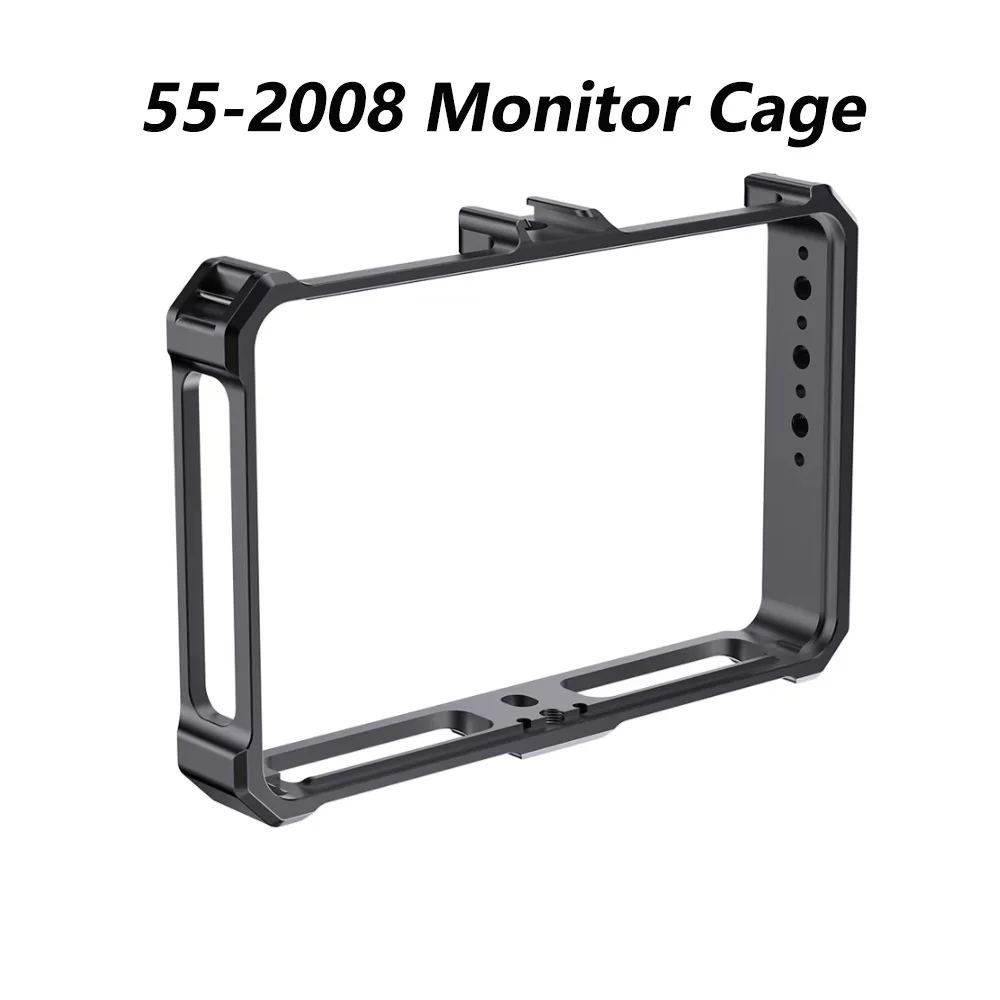 FEELWORLD 55-2008 All-Aluminum Protective Monitor Rig Expansion Cage for 5.5inch F5PRO F5PROX F6PLUS F6PLUSX Field Monitor
FEELWORLD 55-2008 All-Aluminum Protective Monitor Rig Expansion Cage for 5.5inch F5PRO F5PROX F6PLUS F6PLUSX Field Monitor