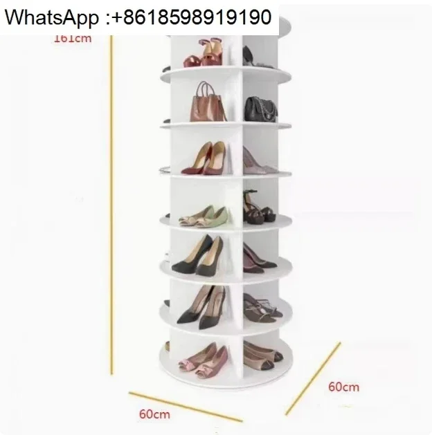 Original Rotating Shoe Rack Tower, original 7-tier hold over 35 pairs of shoes, Spinning Shoe Display Lazy Susan, Revolving 360
Original Rotating Shoe Rack Tower, original 7-tier hold over 35 pairs of shoes, Spinning Shoe Display Lazy Susan, Revolving 360