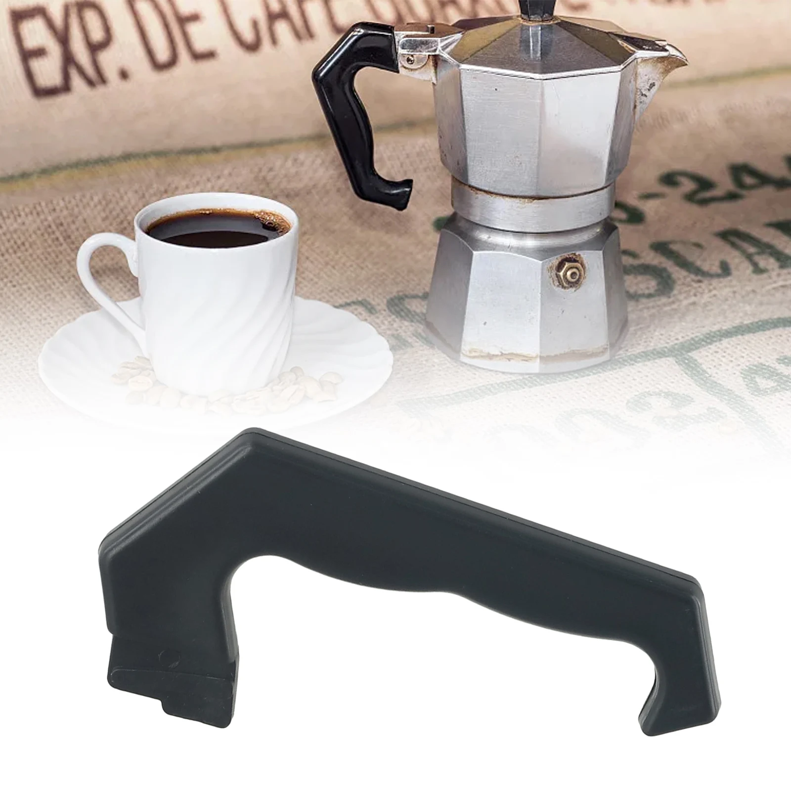 Moka Pot Replacement Handle For 1 2 3 6 9 12 Cups Moka Coffee Pot Handle Accessories Black Plastic Handle
Moka Pot Replacement Handle For 1 2 3 6 9 12 Cups Moka Coffee Pot Handle Accessories Black Plastic Handle