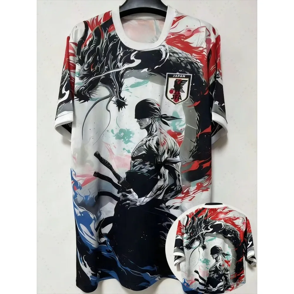 Summer One Piece Zoro Samurai Dragon Manga Style Casual Fashion Soccer Jerseys 3d Printed T-Shirts Men's Kids Special Unisex
Summer One Piece Zoro Samurai Dragon Manga Style Casual Fashion Soccer Jerseys 3d Printed T-Shirts Men's Kids Special Unisex