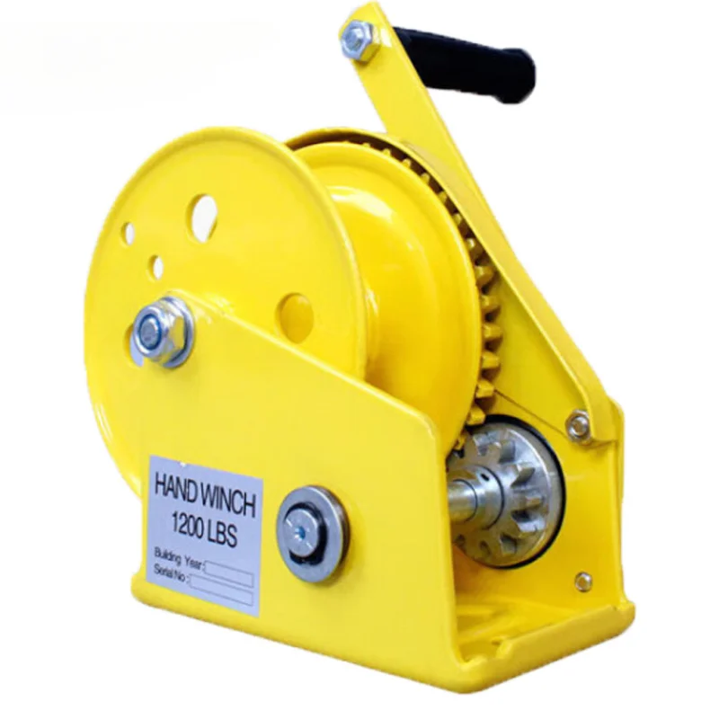 Heavy Duty Portable Manual Hand Winch 1800 Lbs High Quality Corrosion Resistant Lifting Tool
Heavy Duty Portable Manual Hand Winch 1800 Lbs High Quality Corrosion Resistant Lifting Tool