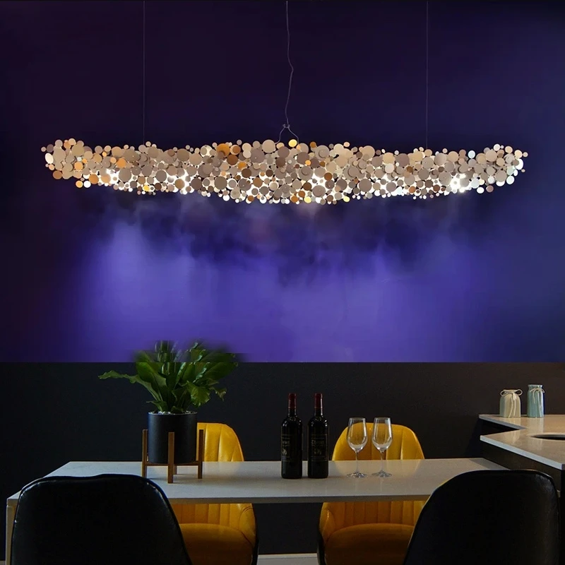 Post-Modern Light Luxury Chandelier High-End Dining Room Bar Table Lamp Artistic Personality Creative Foreign Design Restaurant
Post-Modern Light Luxury Chandelier High-End Dining Room Bar Table Lamp Artistic Personality Creative Foreign Design Restaurant