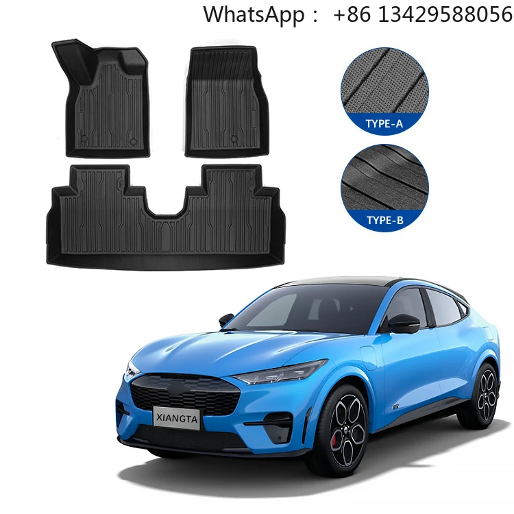 High Quality TPE Material Car Mats for Ford Mustang Mach-E 2020-2022 Tpe Car Mats Car Accessories Floor Mat
High Quality TPE Material Car Mats for Ford Mustang Mach-E 2020-2022 Tpe Car Mats Car Accessories Floor Mat