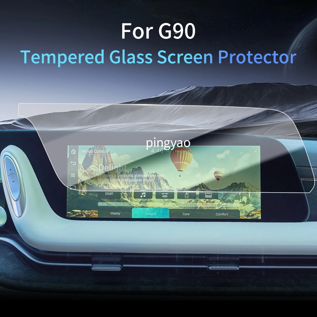Car Sticker Screen Protector Navigation Display Tempered Glass Protective Film Car Accessories Vehicle For 24 Genesis G90
Car Sticker Screen Protector Navigation Display Tempered Glass Protective Film Car Accessories Vehicle For 24 Genesis G90