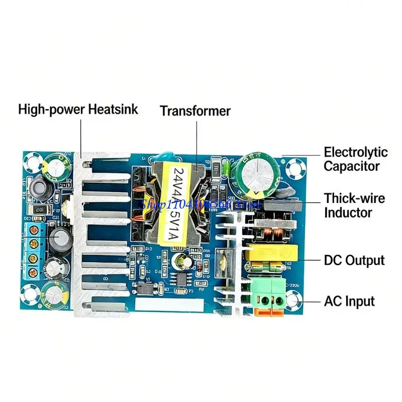 02DD High Efficiency ACDC Power Supply Module Double Output 24V4A 5V1A for Industrial Equipment
02DD High Efficiency ACDC Power Supply Module Double Output 24V4A 5V1A for Industrial Equipment