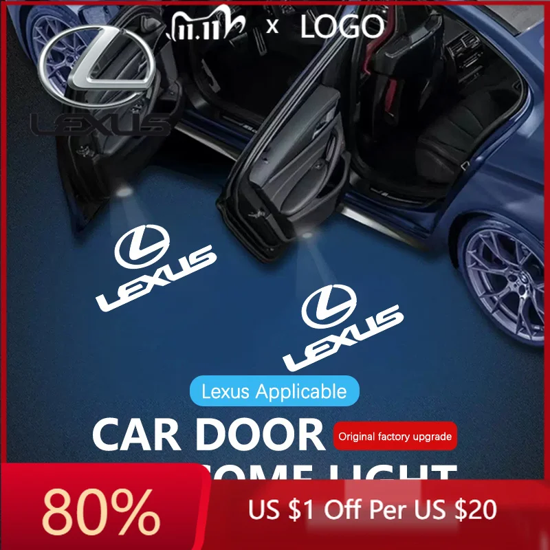2026 Hot Interior Stickers LED Projector Lamp Car Door Welcome Ghost Shadow Lights For Lexus RX ES GX LS LX IS GS RC UX ES200 ES
2026 Hot Interior Stickers LED Projector Lamp Car Door Welcome Ghost Shadow Lights For Lexus RX ES GX LS LX IS GS RC UX ES200 ES