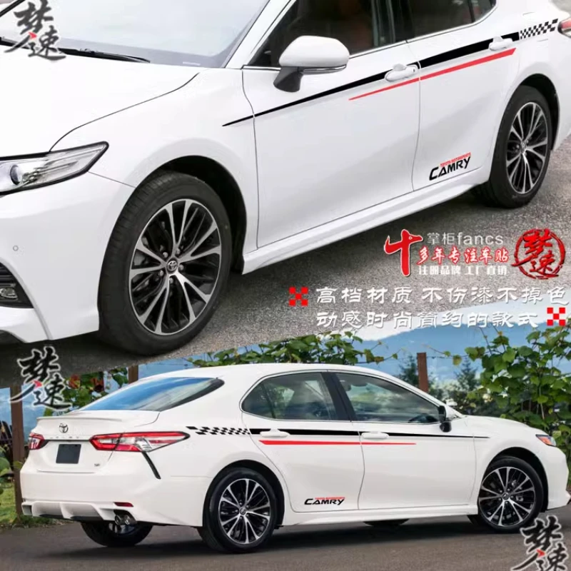 Для Toyota Camry автомобильные наклейки внешний вид кузова украшения спортивный модный декор виниловые аксессуары
Для Toyota Camry автомобильные наклейки внешний вид кузова украшения спортивный модный декор виниловые аксессуары