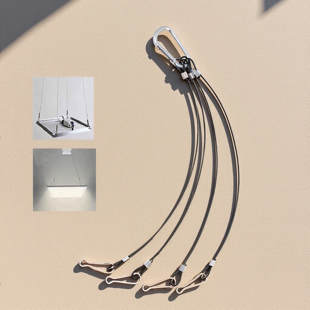 10pcs Plant Light Hanging Rope 1Mm Thick 300Mm Long Stainless Steel Durable Lightweight Led Grow Light Hanger Kit For Indoor
10pcs Plant Light Hanging Rope 1Mm Thick 300Mm Long Stainless Steel Durable Lightweight Led Grow Light Hanger Kit For Indoor