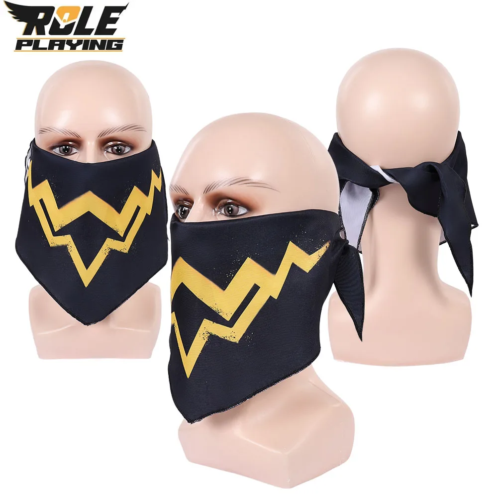 Bowser Jr Cosplay Black Yellow Printed Scarf Mask Cartoon Movie Bros Costume Accessories Props for Adult Men Halloween Carnival
Bowser Jr Cosplay Black Yellow Printed Scarf Mask Cartoon Movie Bros Costume Accessories Props for Adult Men Halloween Carnival