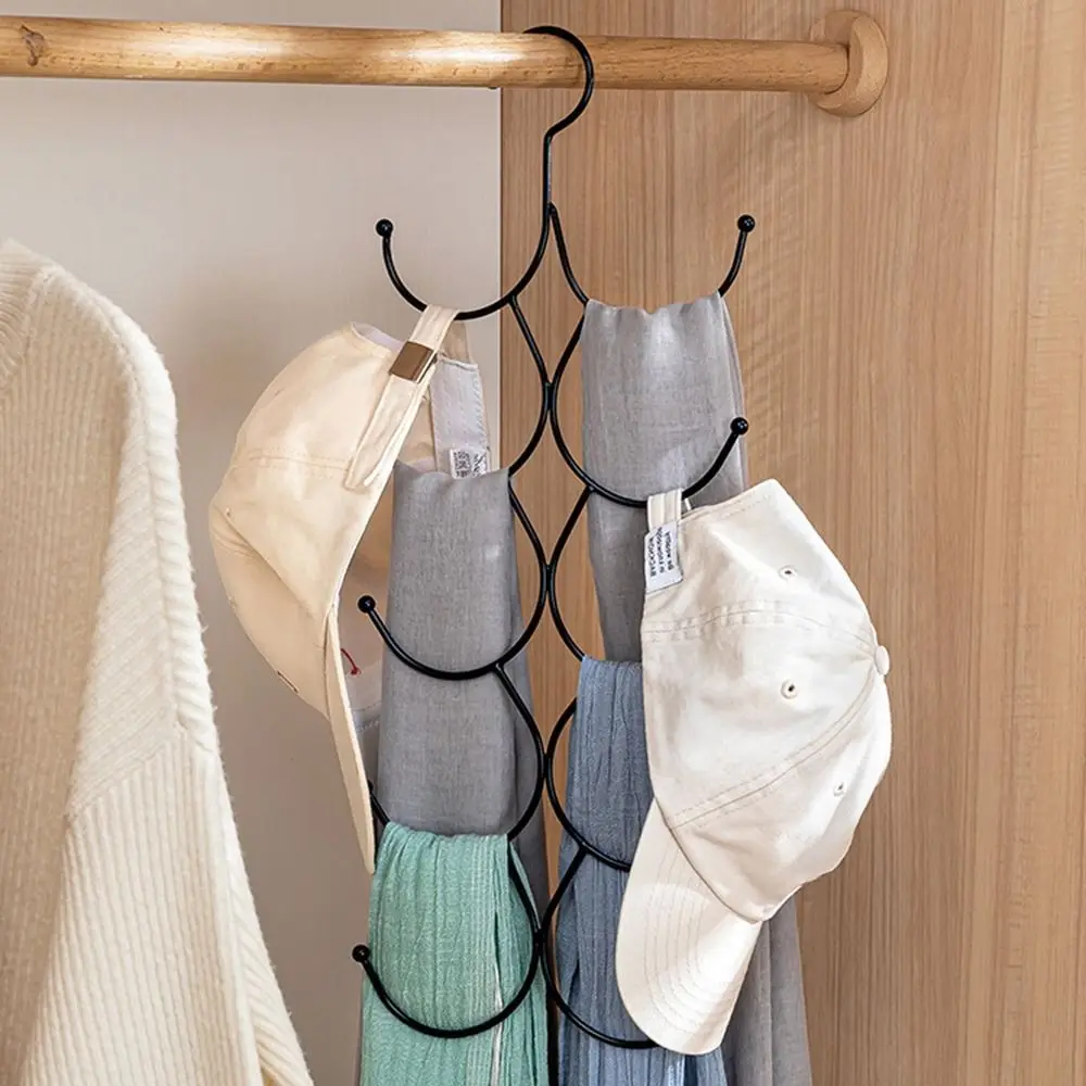 2Pcs Metal Multi-layer Scarf Hanger Space Saving Large Capacity Belt Scarf Storage Hanger Household Tie Belt Organizer for Home
2Pcs Metal Multi-layer Scarf Hanger Space Saving Large Capacity Belt Scarf Storage Hanger Household Tie Belt Organizer for Home