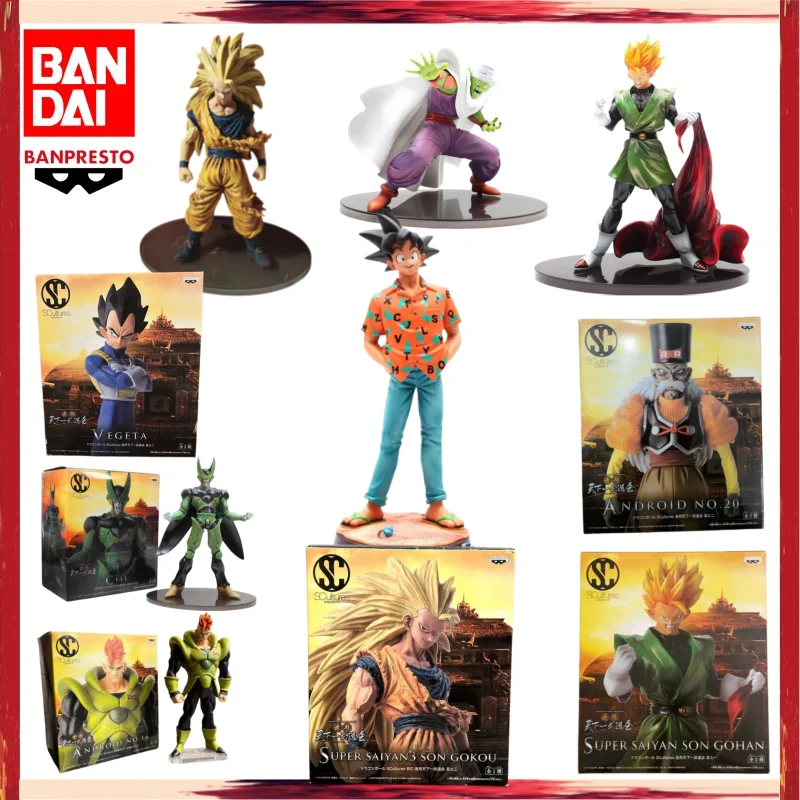 Оригинальные фигурки Bandai в наличии: Banpresto Dragon Ball Saiyans, аниме-скульптуры Вегеты, Пикколо, Сон Гоку, модели, коллекционные фигурки, игрушки для гаража.
Оригинальные фигурки Bandai в наличии: Banpresto Dragon Ball Saiyans, аниме-скульптуры Вегеты, Пикколо, Сон Гоку, модели, коллекционные фигурки, игрушки для гаража.
