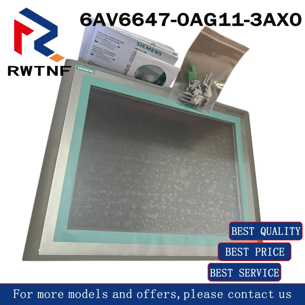 Brand New Genuine 6AV6647-0AG11-3AX0 SIEMENS module touchscreen; touch screen,100% original warehouse stock
Brand New Genuine 6AV6647-0AG11-3AX0 SIEMENS module touchscreen; touch screen,100% original warehouse stock