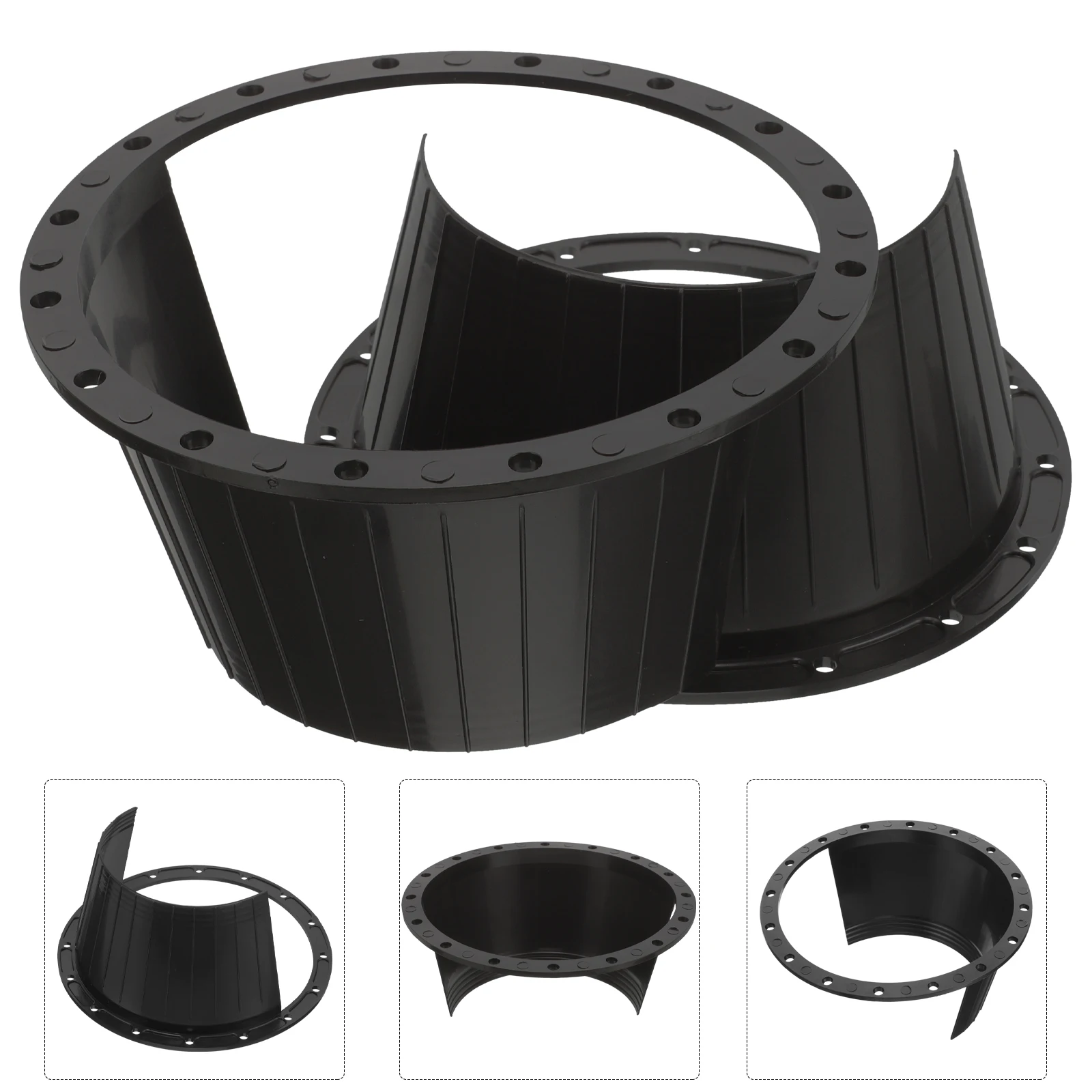 2pcs Car Speaker Waterproof Cover 6.5 Inch Black Plastic Rings Adapter Spacer Gasket Protection Anti Dust Stain Easy Install
2pcs Car Speaker Waterproof Cover 6.5 Inch Black Plastic Rings Adapter Spacer Gasket Protection Anti Dust Stain Easy Install