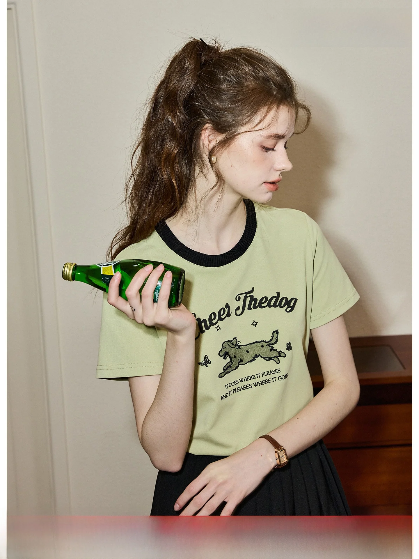 KuNMaVi Casual Style Printed Short Sleeve T-Shirt Women's Summer New Grass And Wood Style Breathable Comfortable Cotton Blend
KuNMaVi Casual Style Printed Short Sleeve T-Shirt Women's Summer New Grass And Wood Style Breathable Comfortable Cotton Blend