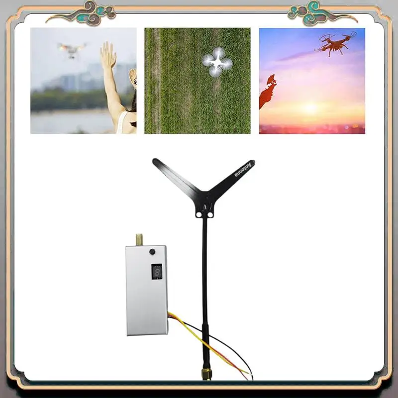 A46M-1.2G 1,3G 3 Вт VTX с антенной Y-типа 8-канальный FPV аудио-видео передатчик для RC FPV дальний дрон самолет
A46M-1.2G 1,3G 3 Вт VTX с антенной Y-типа 8-канальный FPV аудио-видео передатчик для RC FPV дальний дрон самолет