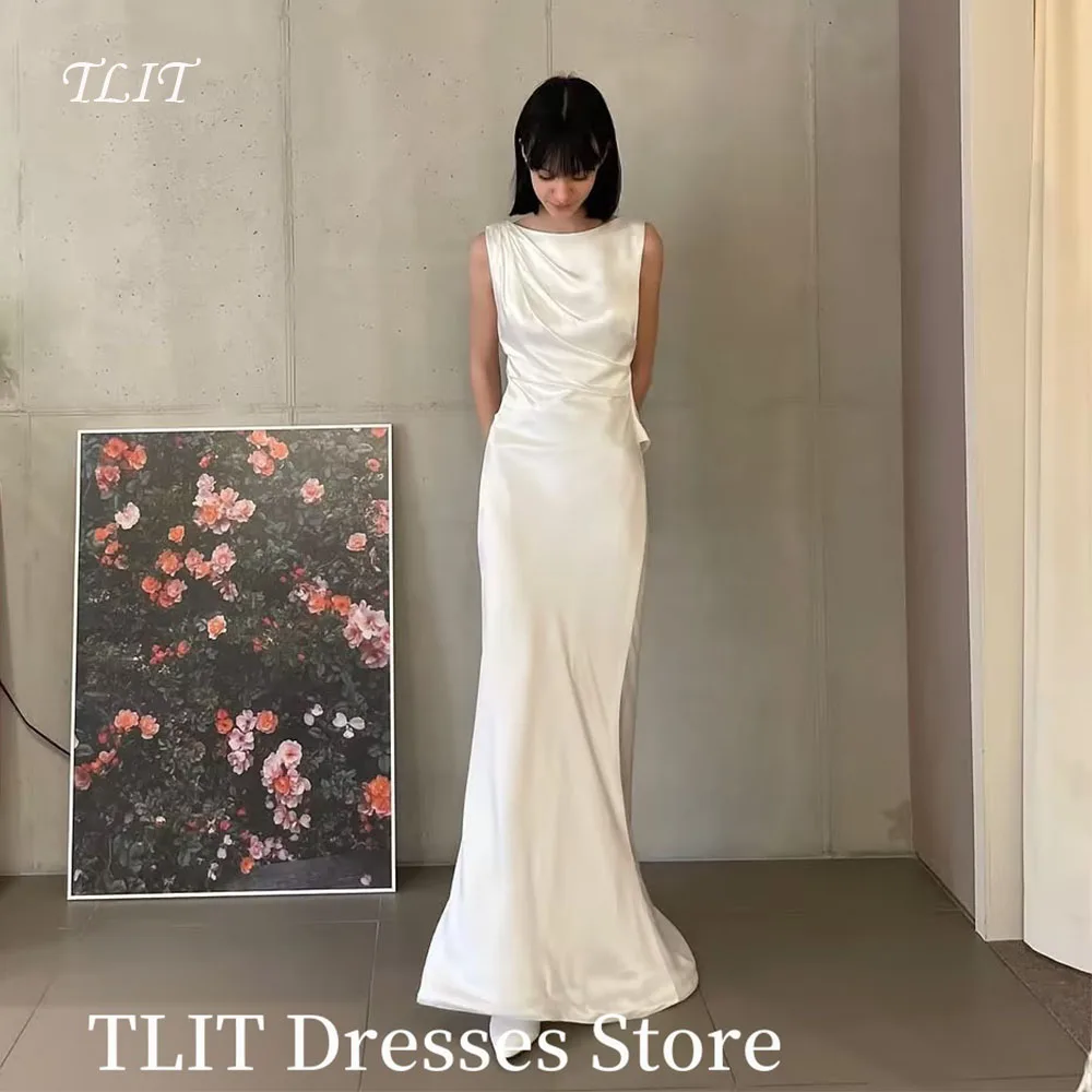 TLIT Elegant Sheath Mermaid Evening Gown Dress Korea Wedding Dress Photo Shoot Boat Square Sleeves Prom Gowns Customized
TLIT Elegant Sheath Mermaid Evening Gown Dress Korea Wedding Dress Photo Shoot Boat Square Sleeves Prom Gowns Customized