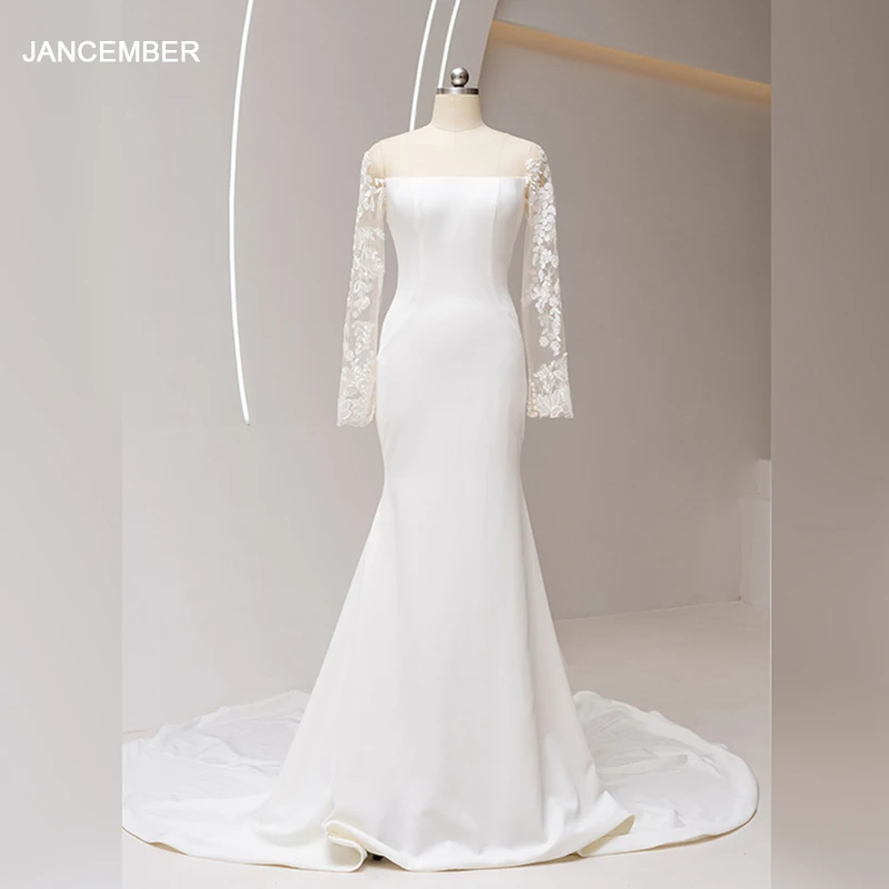 Ladies A-line Elegant Wedding Dress Customized Long Sleeves 2025 Luxury Dubai Bridal Wedding Dress vestidos novias boda QD06057
Ladies A-line Elegant Wedding Dress Customized Long Sleeves 2025 Luxury Dubai Bridal Wedding Dress vestidos novias boda QD06057