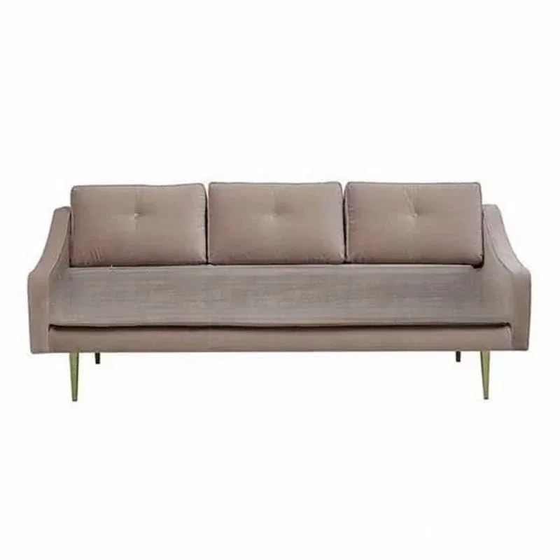 Nordic flannel buckle sofa furniture stainless steel leisure three-person sofa reception sofa
Nordic flannel buckle sofa furniture stainless steel leisure three-person sofa reception sofa