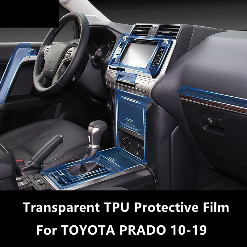 For TOYOTA PRAOD 10-19 Car Interior Center Console Transparent TPU Protective Film Anti-scratch Repair Film Accessories Refit
For TOYOTA PRAOD 10-19 Car Interior Center Console Transparent TPU Protective Film Anti-scratch Repair Film Accessories Refit