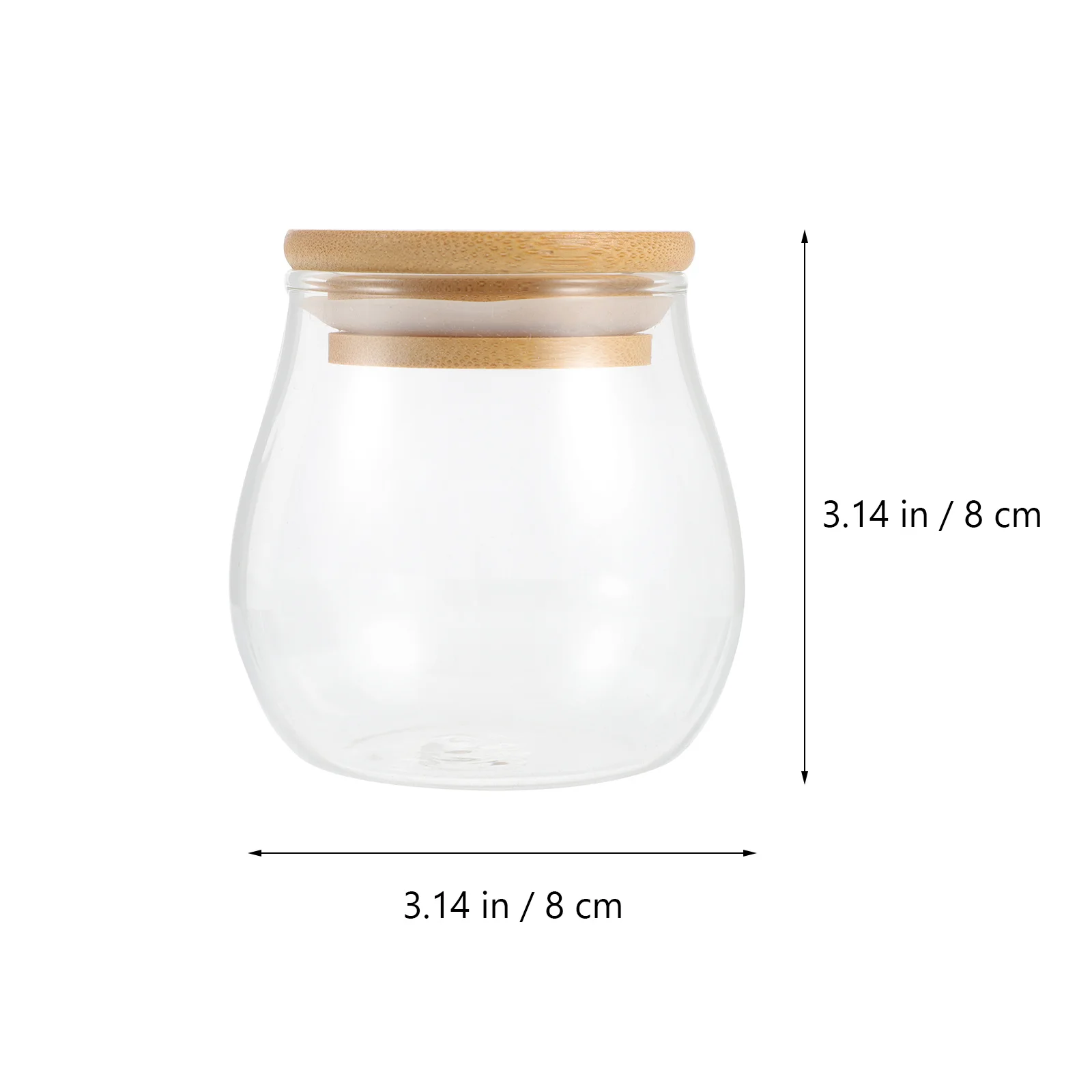 2Pcs Airtight Glass Food Storage Jars Sealed Containers for Tea Grains Dry Food Multipurpose Bottles Glass Small Bottle 
2Pcs Airtight Glass Food Storage Jars Sealed Containers for Tea Grains Dry Food Multipurpose Bottles Glass Small Bottle