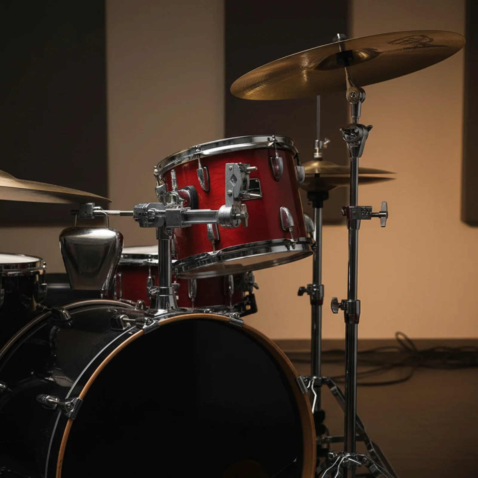 Portable Drum Clamp Attachment Anti Slip Cowbell Percussion Instrument Drum Rack Hardware for Practice and Performance