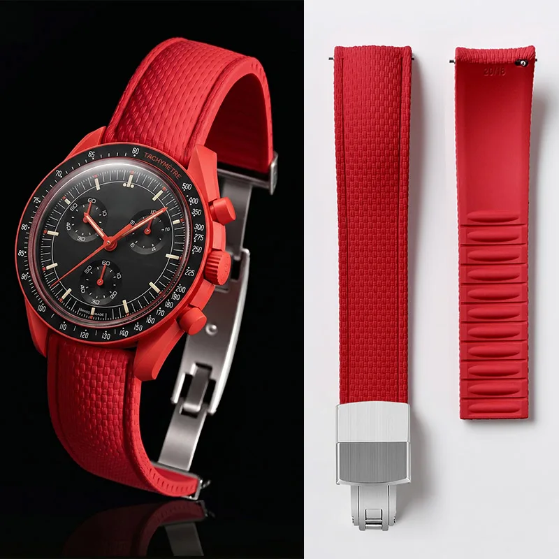 18/19/20/21/22/24mm Quick Release FKM fluororubber watch strap forTissot Le Locle Timex Longines Rolex Omega Watchband Bracelet
18/19/20/21/22/24mm Quick Release FKM fluororubber watch strap forTissot Le Locle Timex Longines Rolex Omega Watchband Bracelet