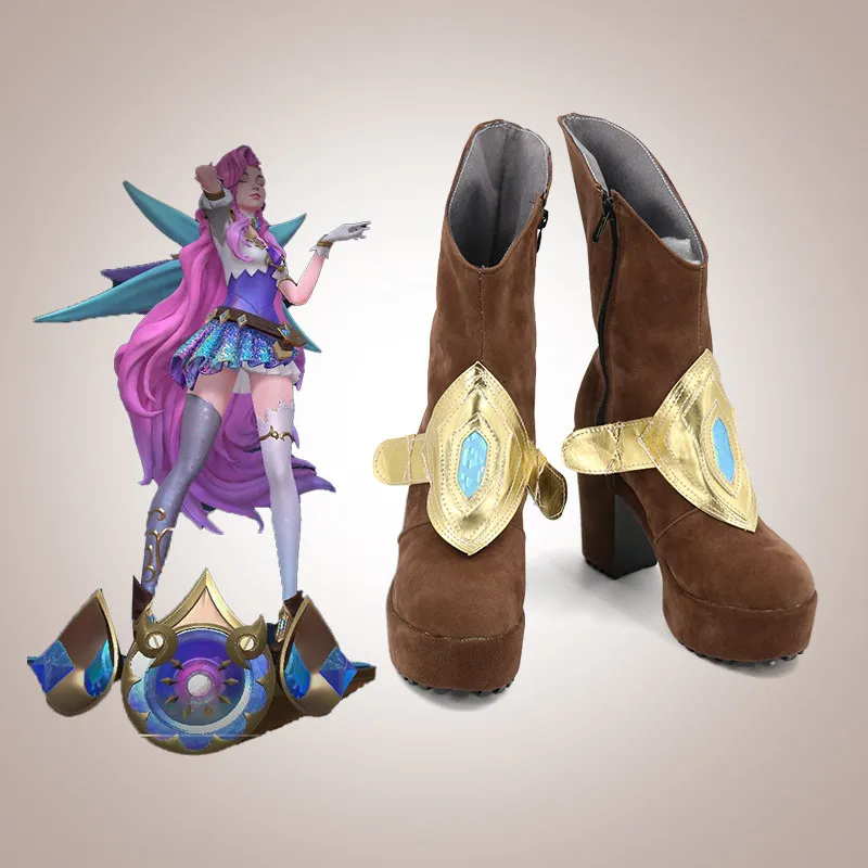 Game LOL KDA Seraphine Cosplay Shoes Boots Halloween Carnival Comicon Adult Women Men Costume Prop
Game LOL KDA Seraphine Cosplay Shoes Boots Halloween Carnival Comicon Adult Women Men Costume Prop