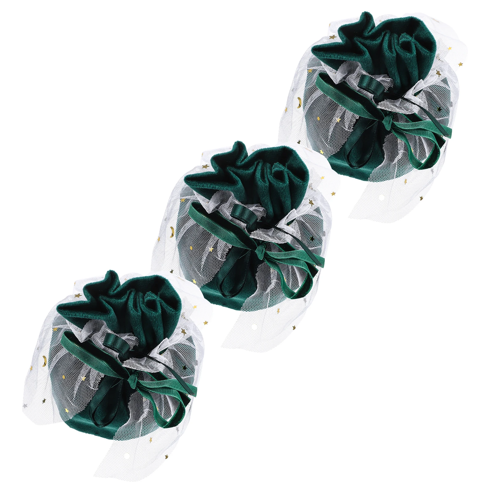 3pcs Dark Green Mesh Drawstring Bag Jewelry Packaging Bags Small Pouch Gift Packing Business Display
3pcs Dark Green Mesh Drawstring Bag Jewelry Packaging Bags Small Pouch Gift Packing Business Display