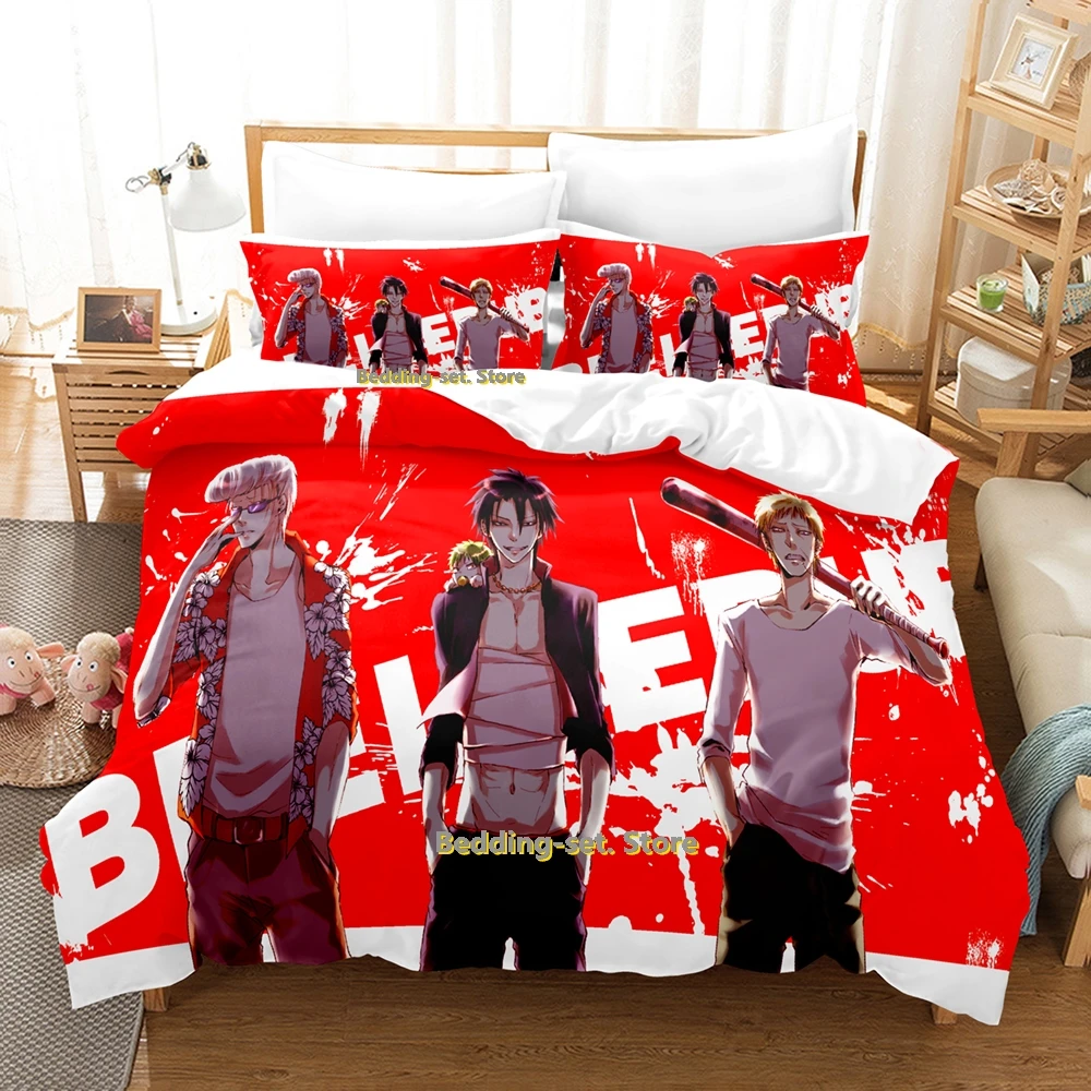 2024 Beelzebub Bedding Set Single Twin Full Queen King Size Bed Set Adult Kid Bedroom Duvetcover Sets Print Anime Bed Sheet Set
2024 Beelzebub Bedding Set Single Twin Full Queen King Size Bed Set Adult Kid Bedroom Duvetcover Sets Print Anime Bed Sheet Set
