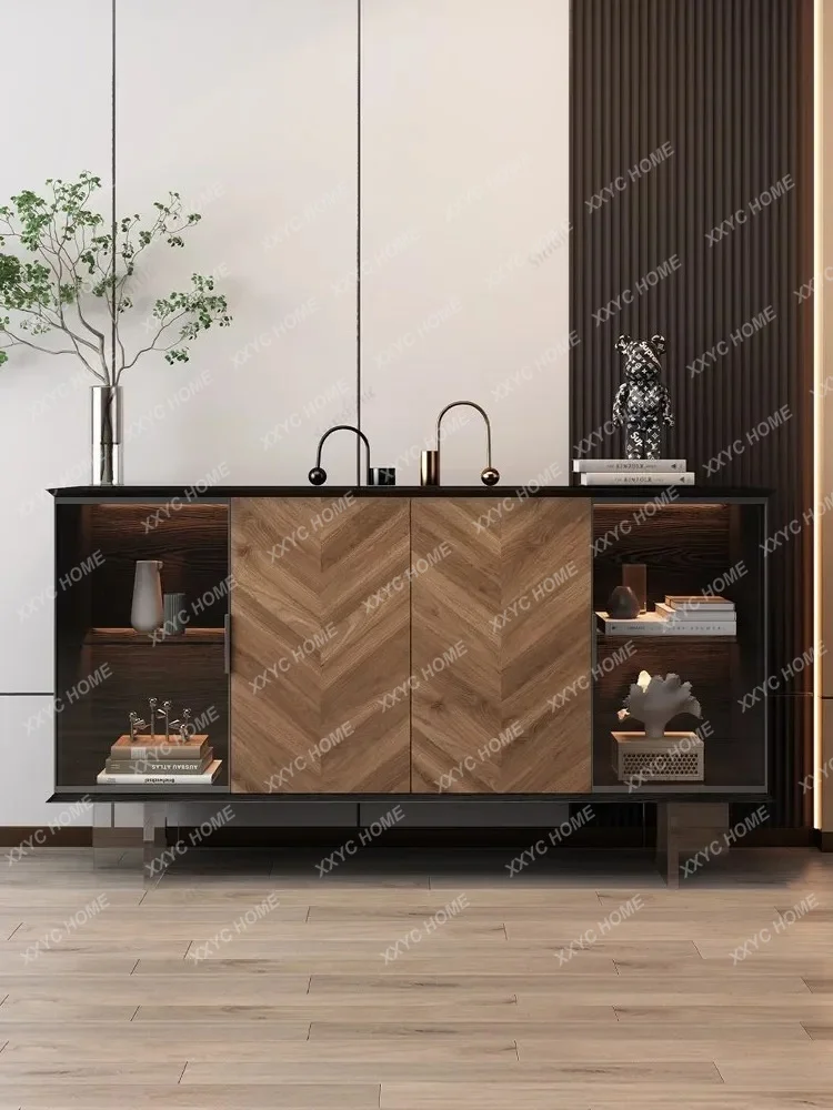 Mid-Century Solid Wood Sideboard Wall-Against Acrylic Suspended Entrance Cabinet FT
Mid-Century Solid Wood Sideboard Wall-Against Acrylic Suspended Entrance Cabinet FT