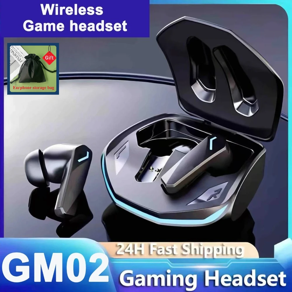 GM2 Pro Bluetooth 5.3 Wireless Earphones - Sports In-Ear Headset with Low Latency for Gaming & Dual Mode Music, 2024 New Version
GM2 Pro Bluetooth 5.3 Wireless Earphones - Sports In-Ear Headset with Low Latency for Gaming & Dual Mode Music, 2024 New Version