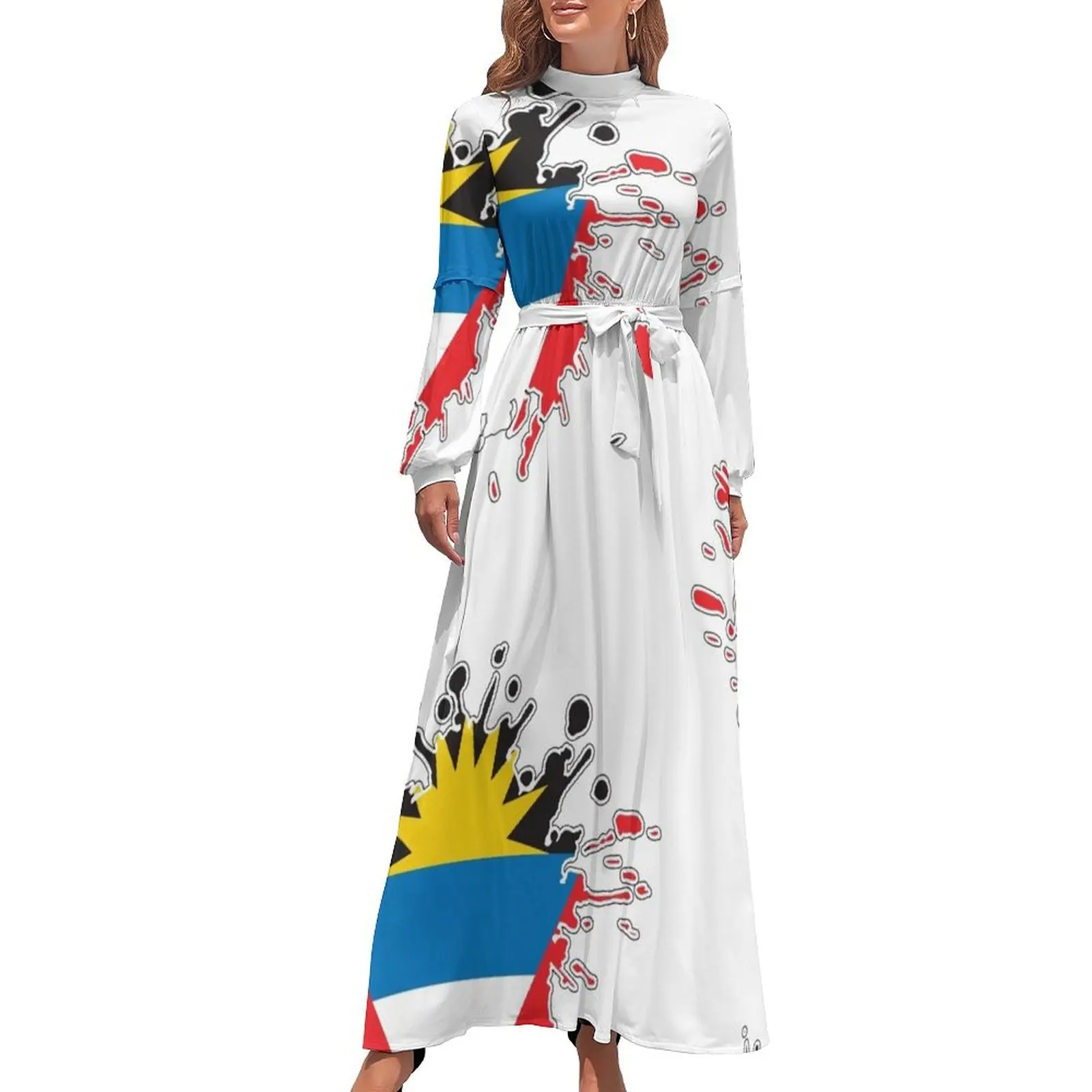 Antigua and Barbuda National Flag Splash Long Dress dresses ladies 2024 summer Evening dresses
Antigua and Barbuda National Flag Splash Long Dress dresses ladies 2024 summer Evening dresses